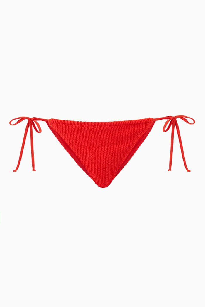 

Always Fits Tiny Ties Bikini Bottoms, Red