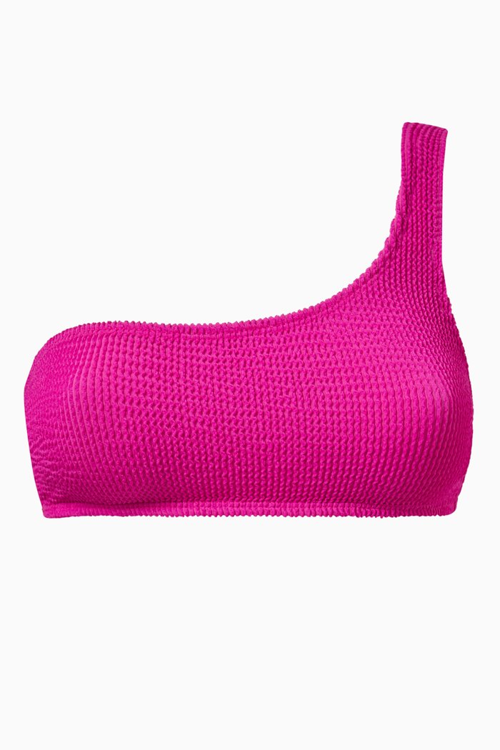 

Always Fits One Shoulder Bikini Top, Pink