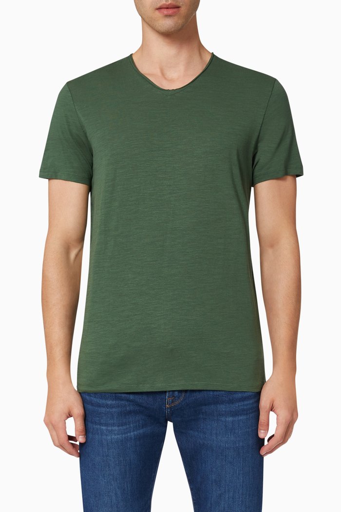

Essential T-shirt in Cotton, Green
