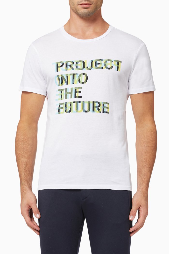 

Graphic T-Shirt in Cotton, White