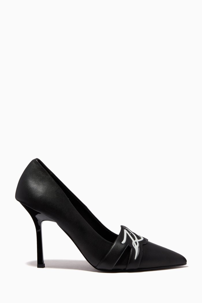 

Sarabande Pumps in Leather, Black
