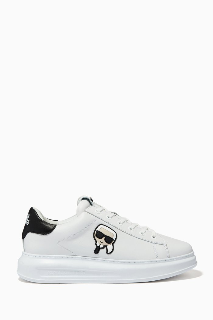 

Kapri 3D Sneakers in Leather, White