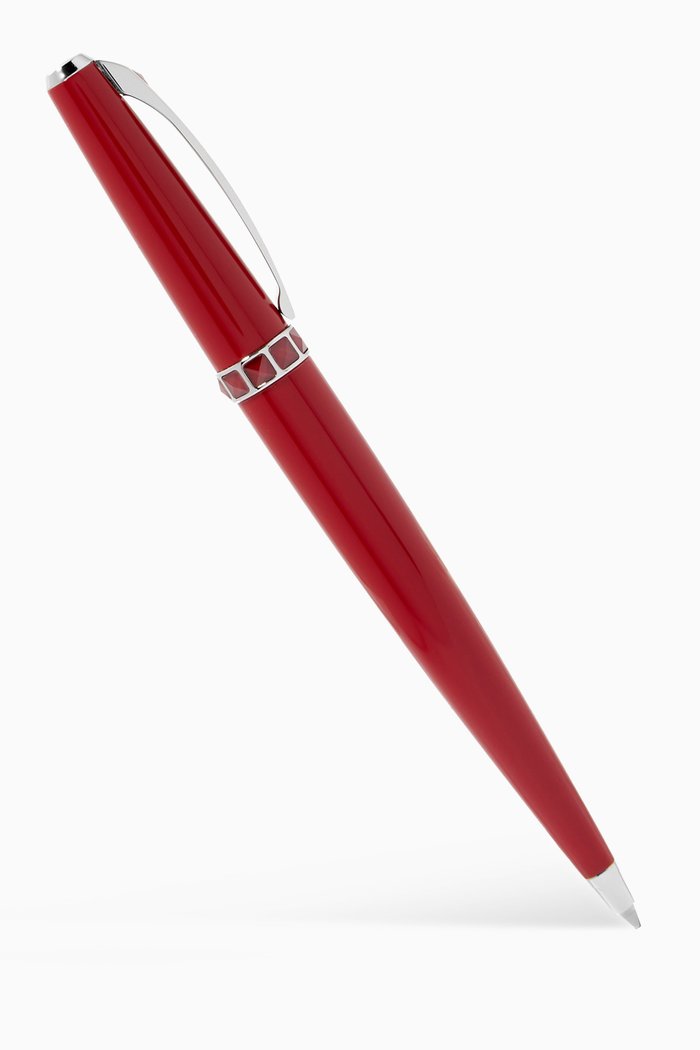 

"Sapphire Crystal" Ballpoint Pen, Red