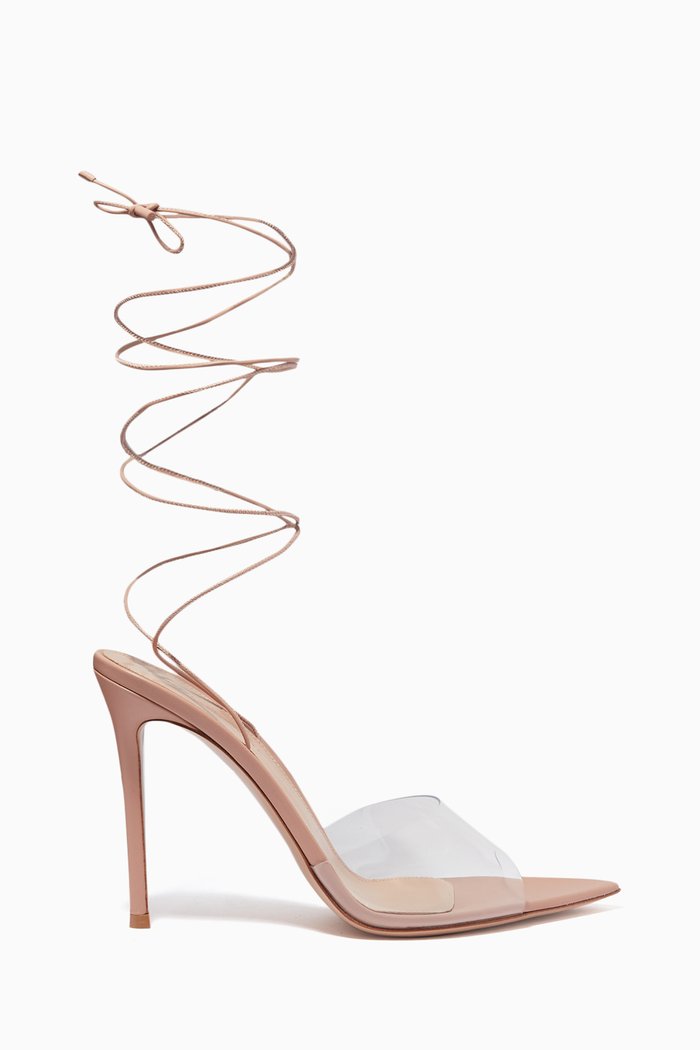 

Skye 105 Pumps in Nappa & PVC, Neutral