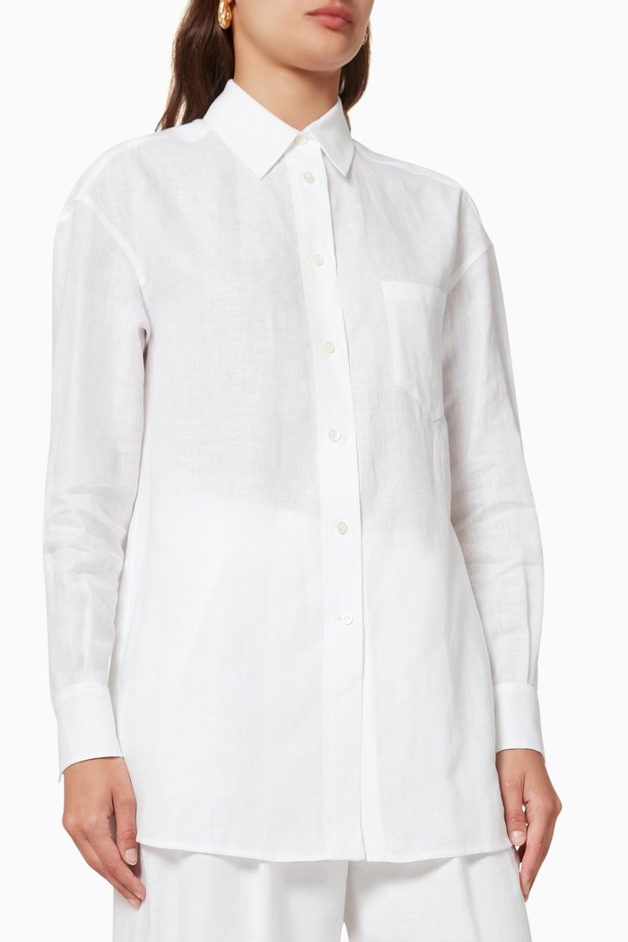 Fabienne Solaire Shirt, White
