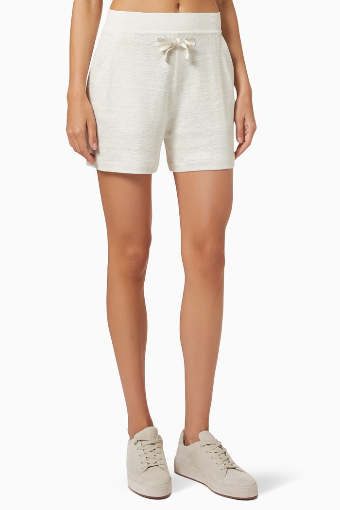 

Princeton Shorts in Linen, Neutral