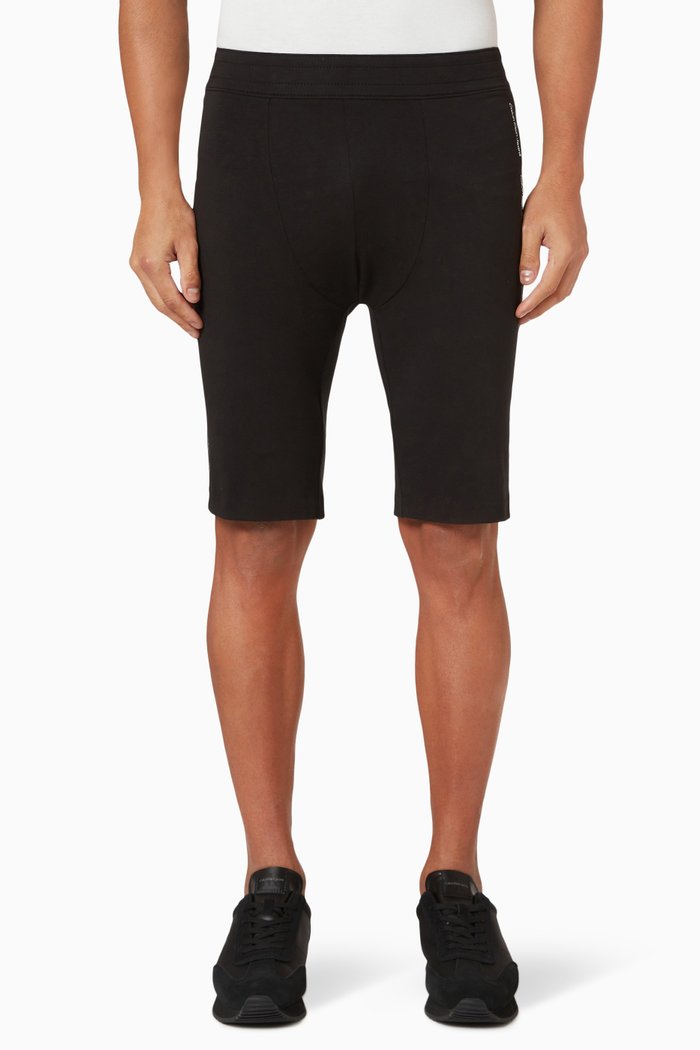 

Legging Shorts in Cotton, Black