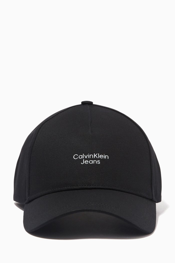 

Logo Cap in Organic Cotton Twill, Black