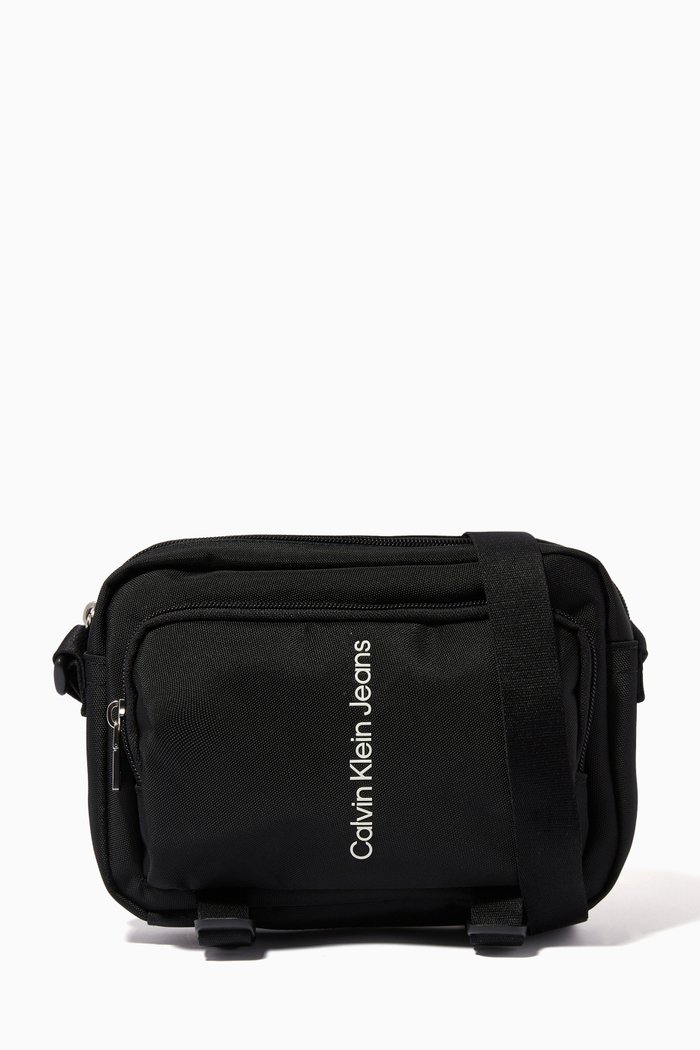 

Camera Bag in Recycled Canvas, Black