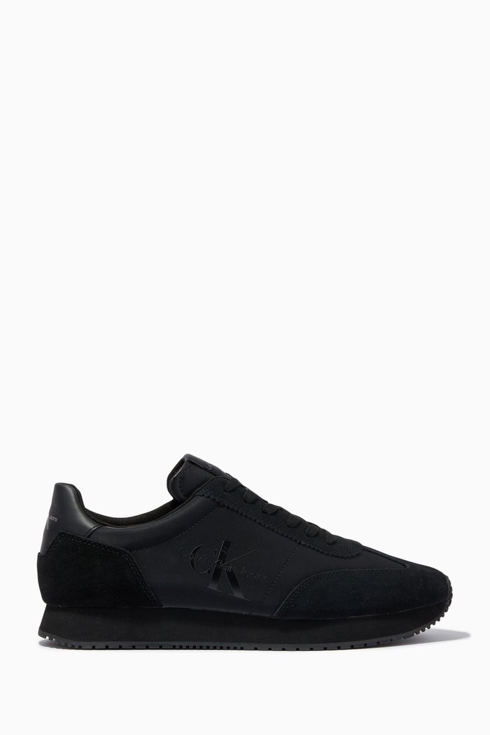 Phuket Trainers in Suede, Black