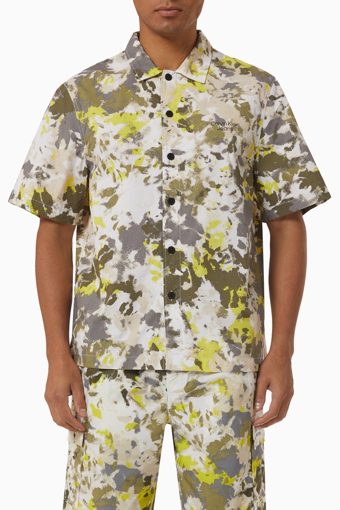 

Logo Shirt in Cotton, Multicolour