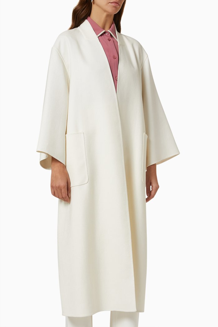 

Verner Coat in Linen, White