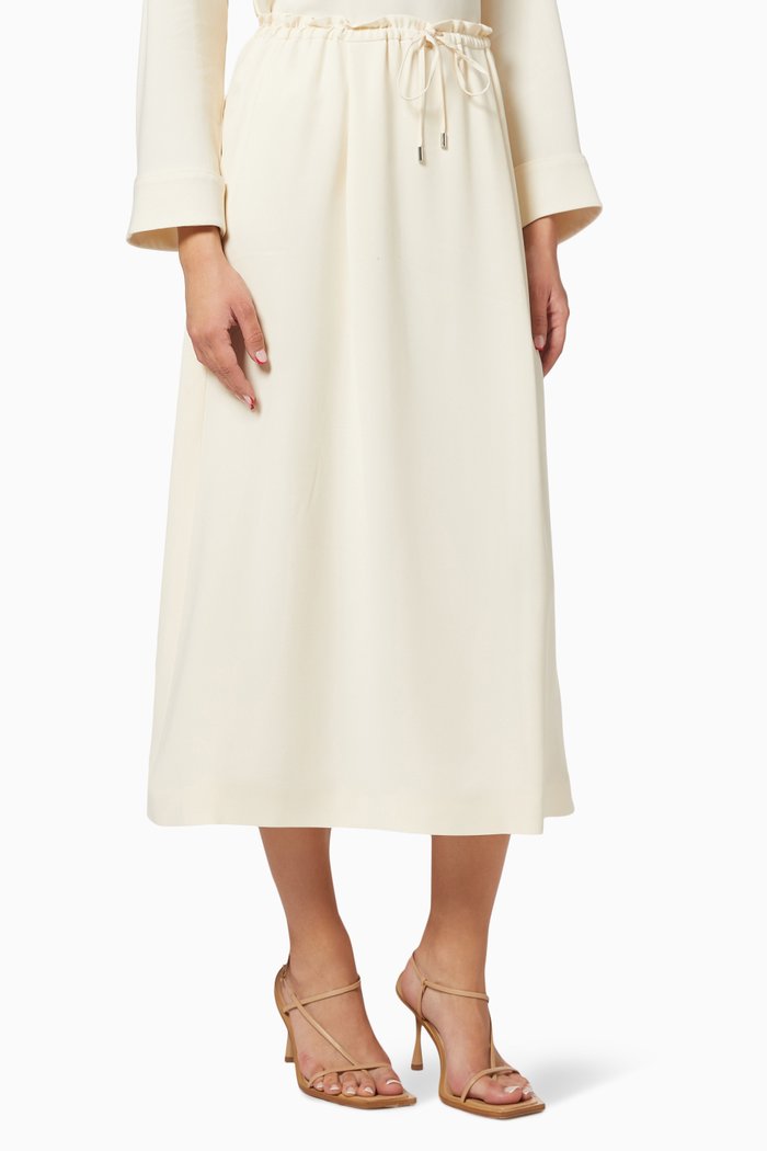 

Lina Skirt in Silk Cady, Neutral