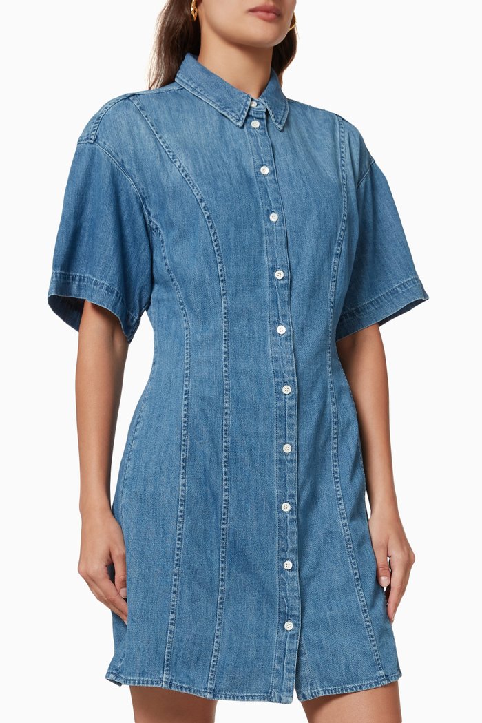 

Seam Detail Dress, Blue