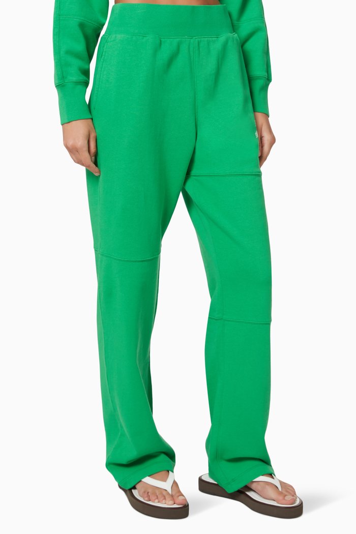 

Mixed Jogging Pants, Green