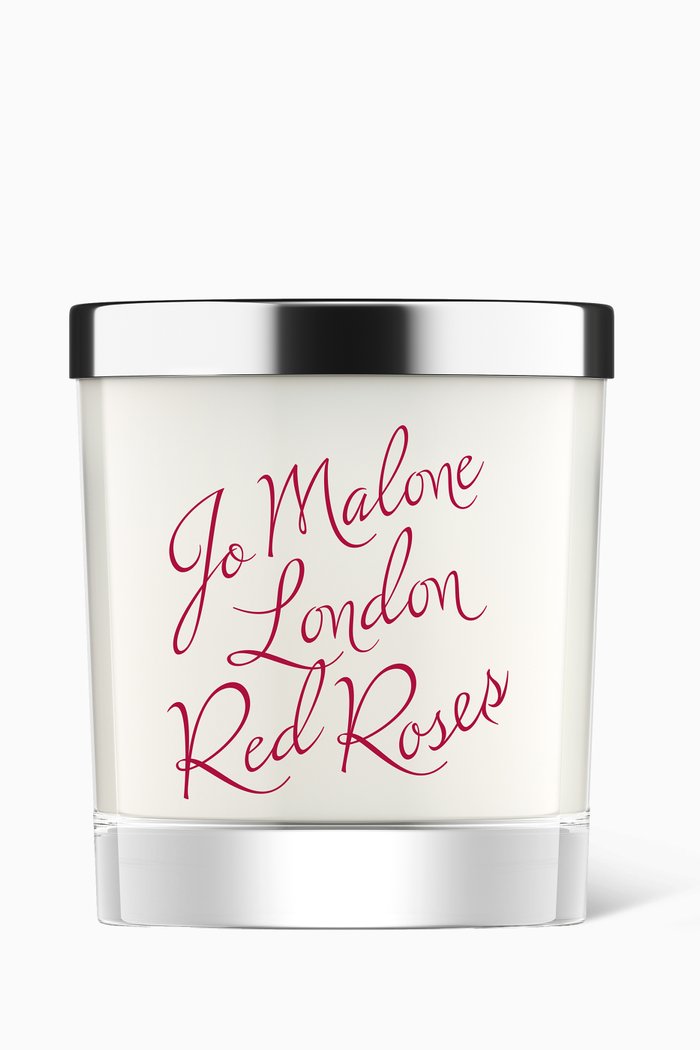 

Limited Edition Red Roses Candle, 200g, Colourless