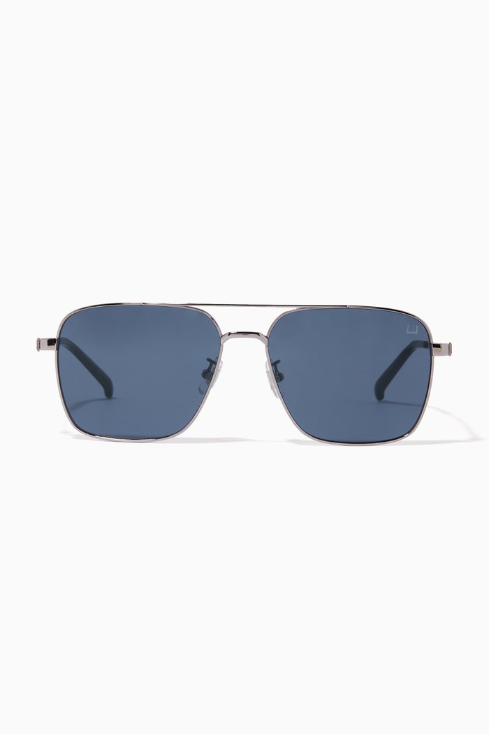 

Square Sunglasses in Metal, Grey