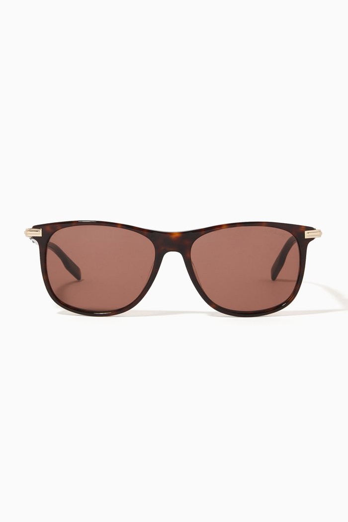 

Rectangular Sunglasses, Brown