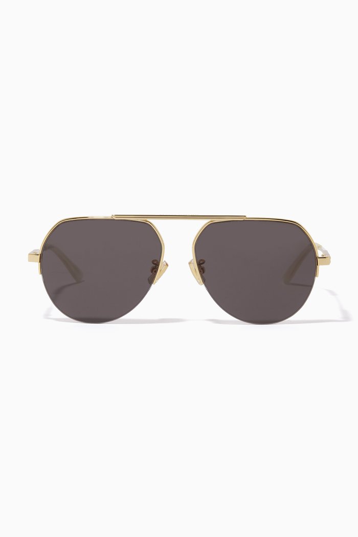 

Classic Sunglasses in Metal, Gold