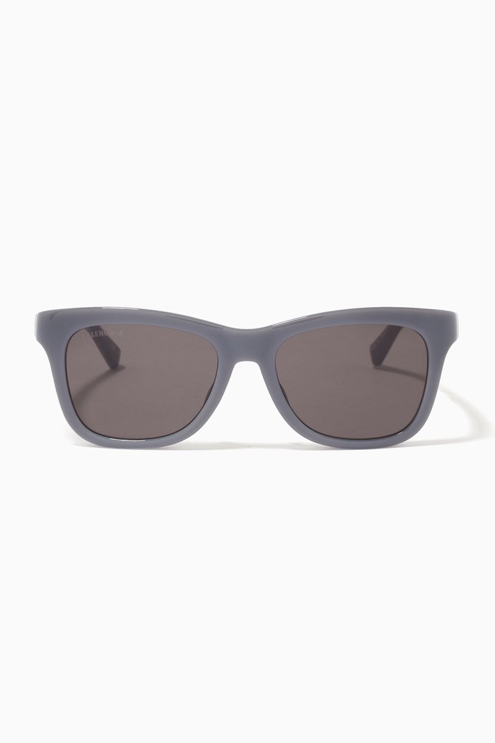 

Side D-Frame Sunglasses in Bio Injected Nylon, Grey
