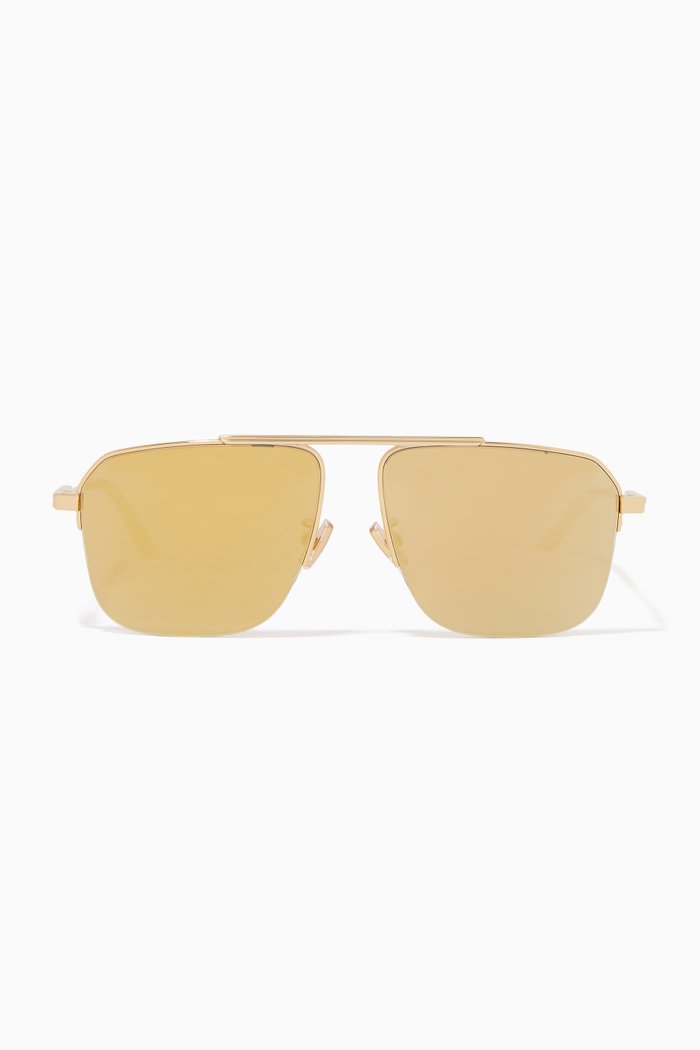 

Pilot Sunglasses, Gold