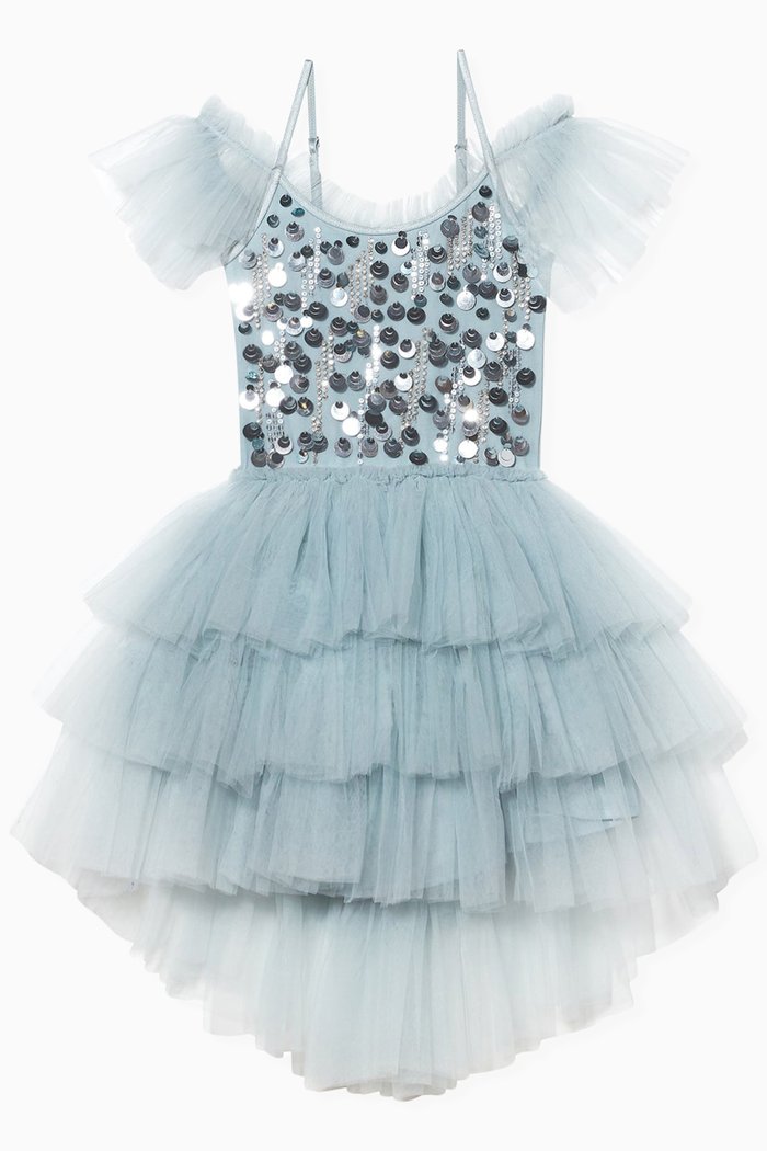 

Esmerelda Tutu Dress in Tulle, Blue