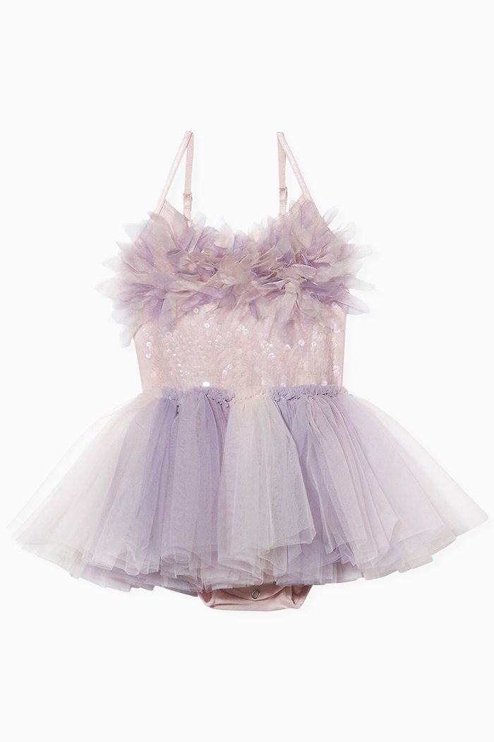 

Crescent Moon Tutu Dress in Tulle, Pink