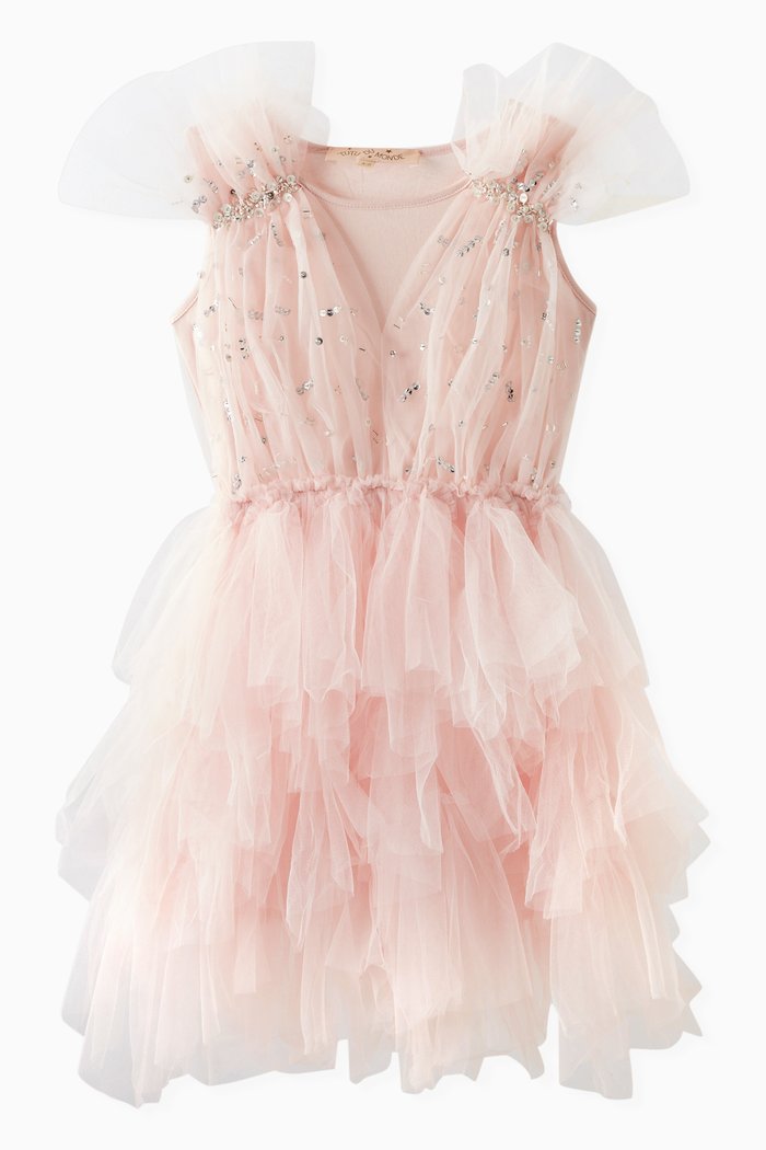 

Everhart Tutu Dress in Tulle, Pink
