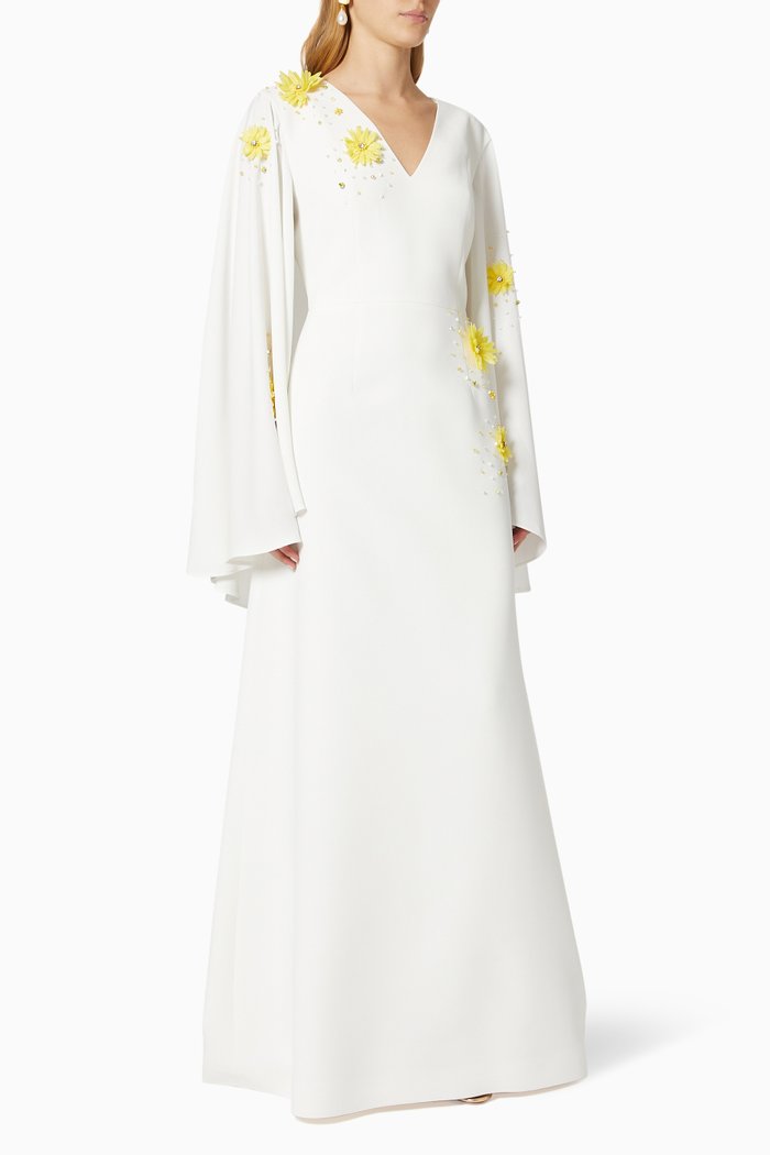 

Melek Dress in Crepe, Neutral