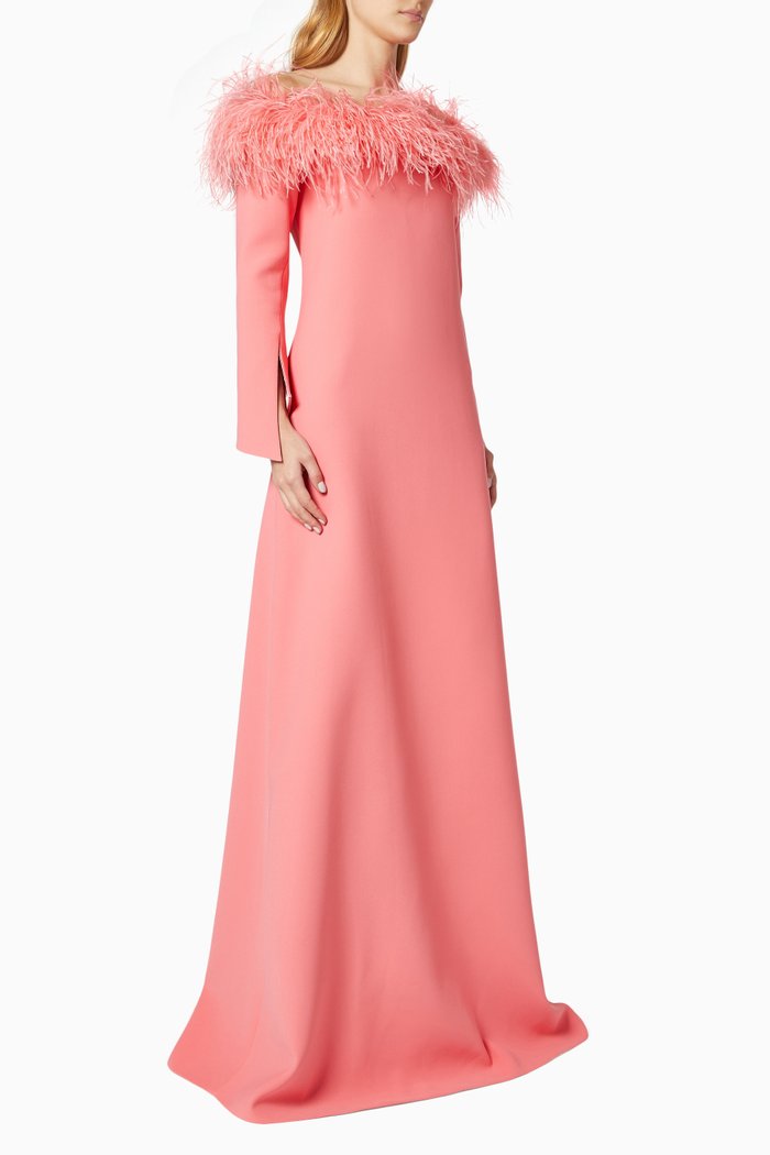 Hayal Dress in Crepe, Pink