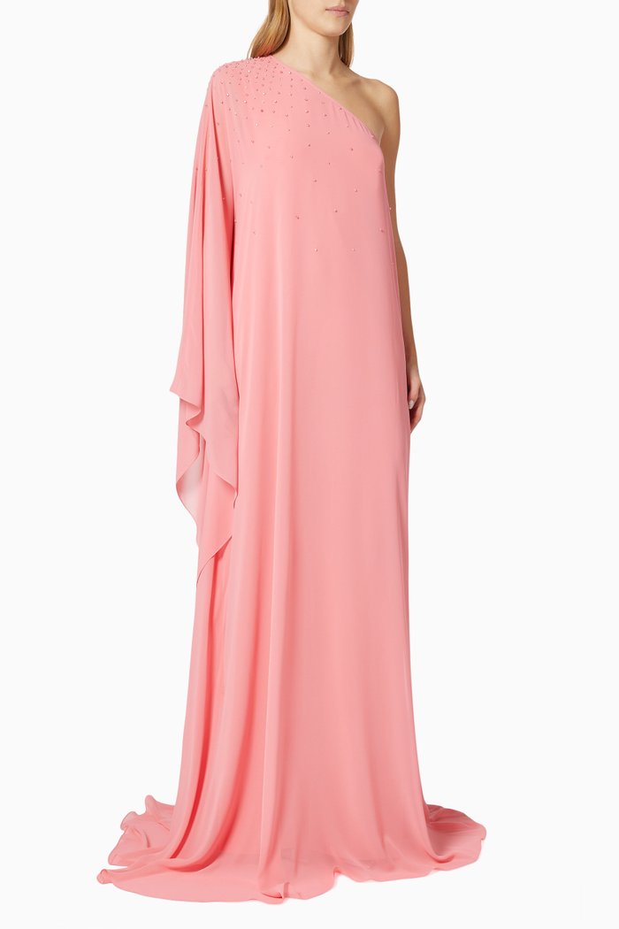 

Bodrum Dress in Chiffon, Pink