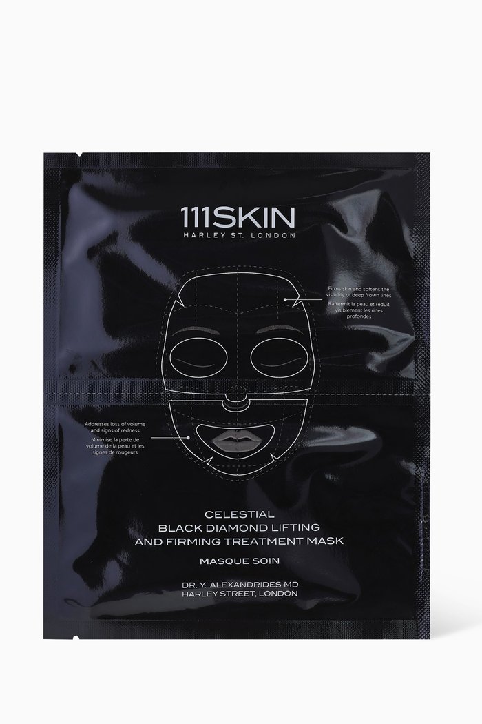 

Celestial Black Diamond Lifting and Firming Face Treatment Mask, 31ml, Colourless
