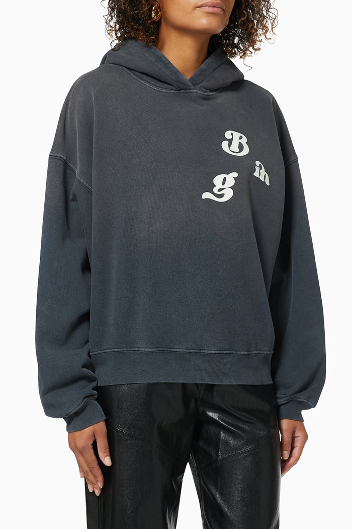 

Alec Vintage Bing Hoodie, Black