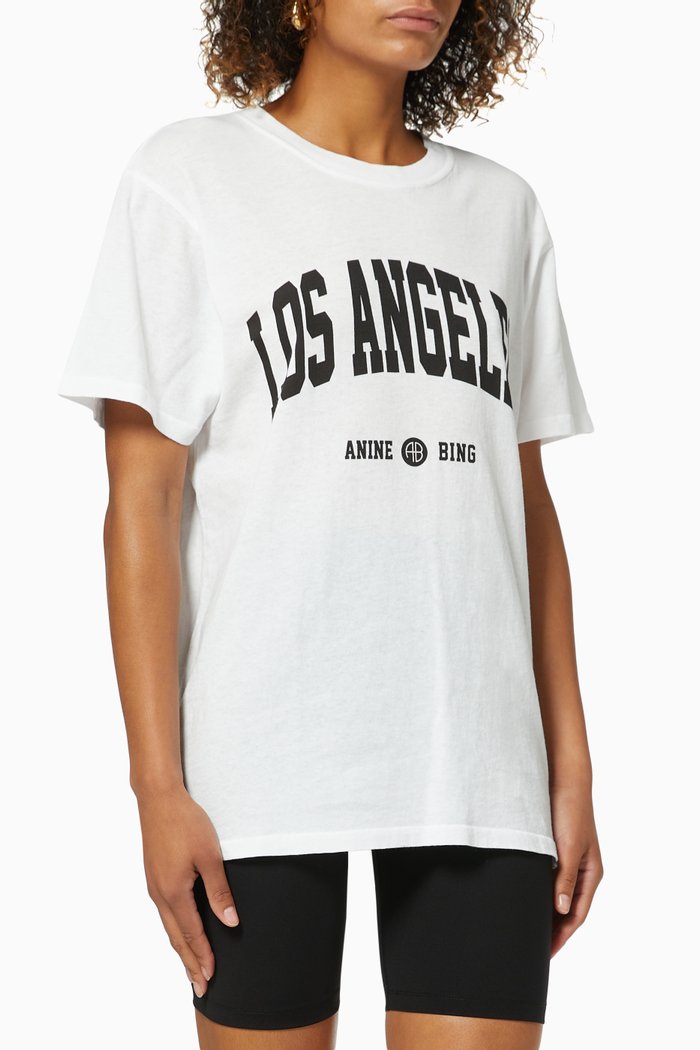 Lili University Los Angeles T-Shirt, White