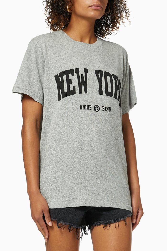 

Lili University New York T-Shirt, Grey
