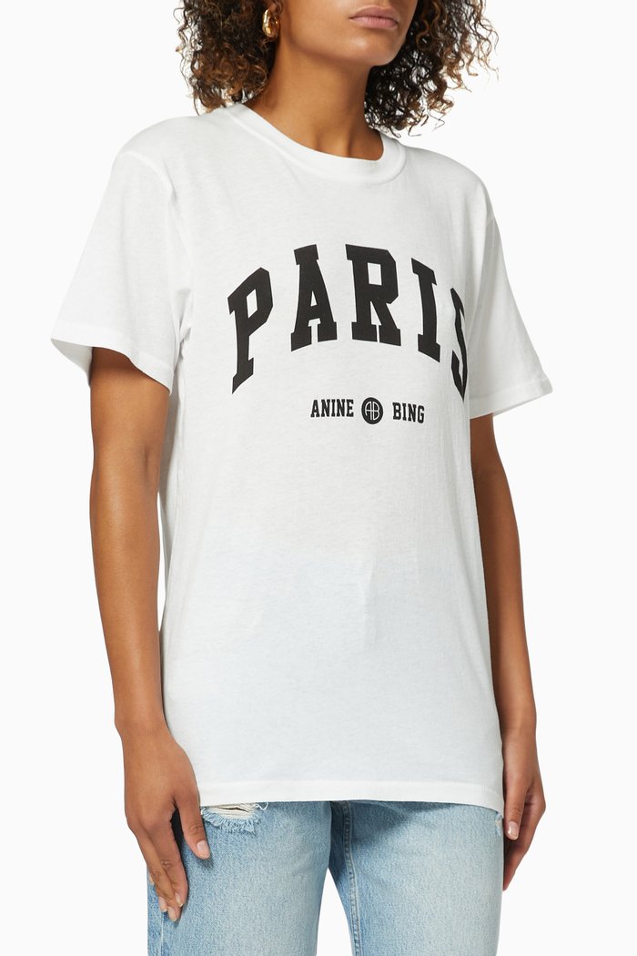 

Lili University Paris T-Shirt, White