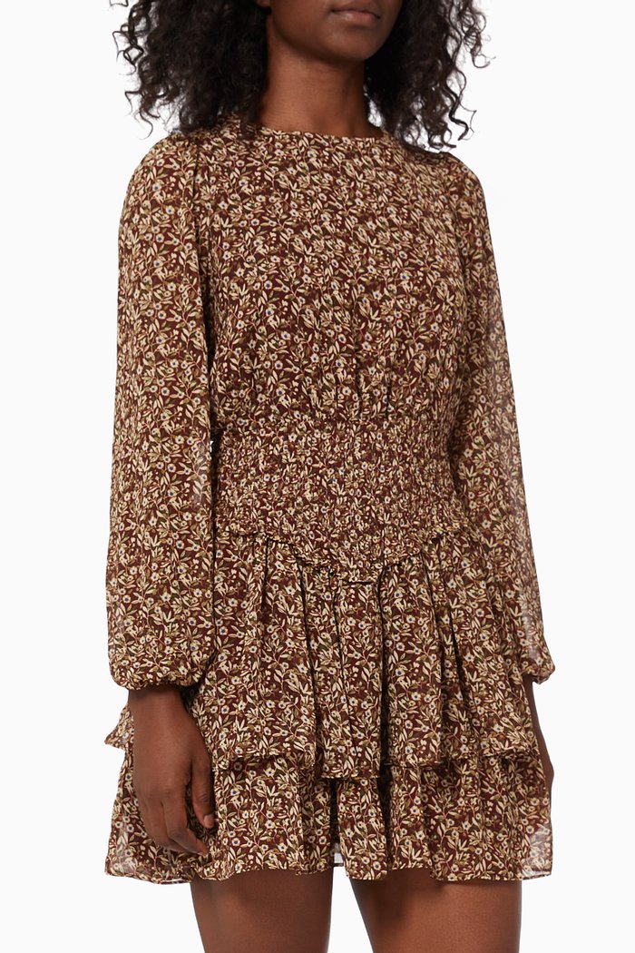 

Pascoe Mini Dress, Brown
