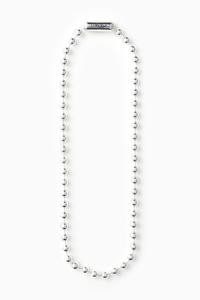 

Ball Chain Necklace in Sterling Silver