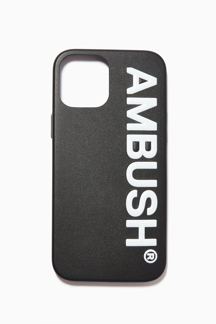 

Maxi Logo iPhone 12 Pro Max Case, Black