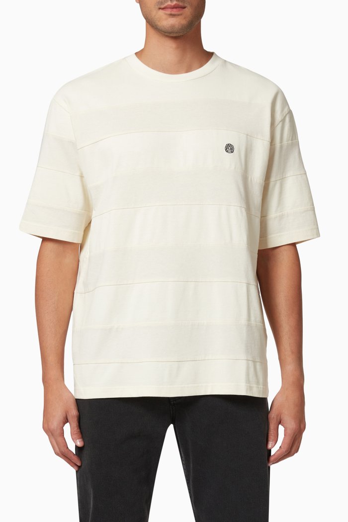 

Patchwork T-shirt in Cotton, White