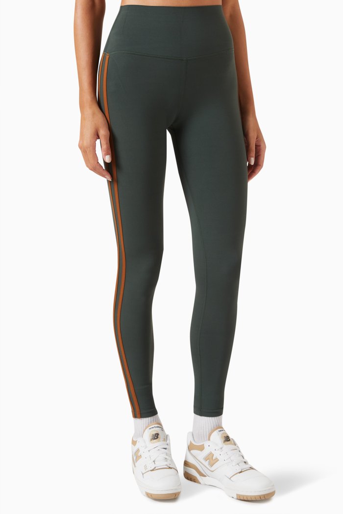 

Ella High-waisted Airweight 7/8 Leggings in Stretch Nylon, Green