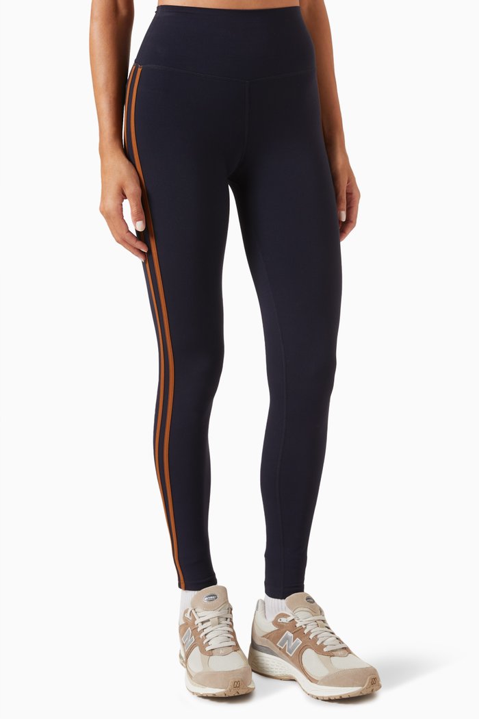 Ella High-waist Airweight Shorts, Blue