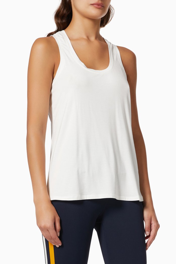 

Toni Tank Top in Viscose, White