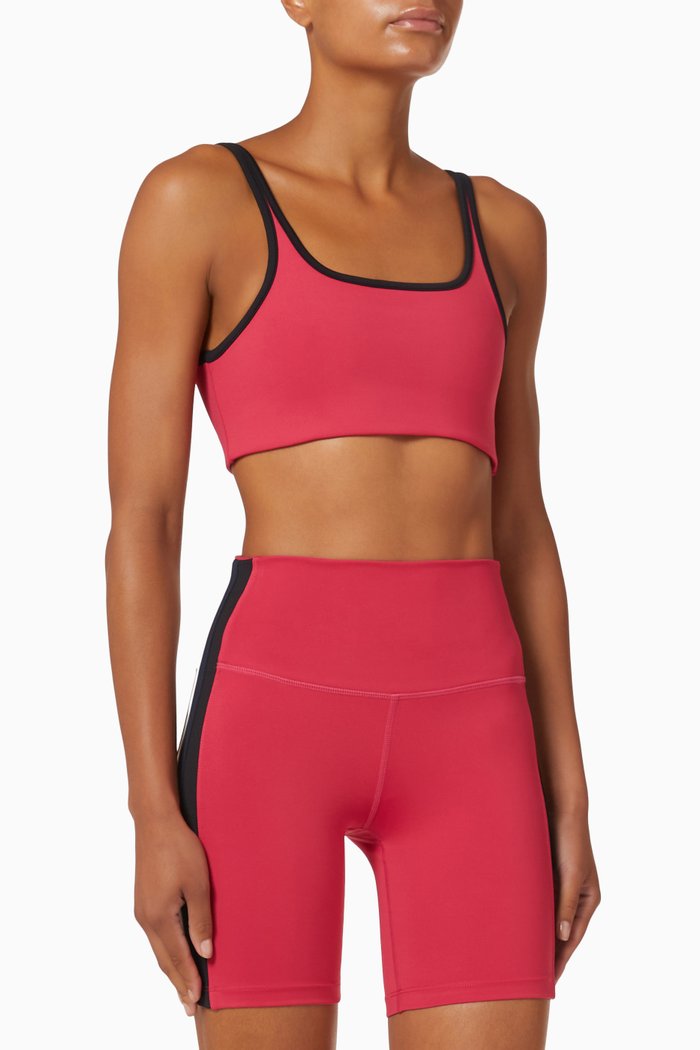Cait Recycled Techflex Bra, Pink