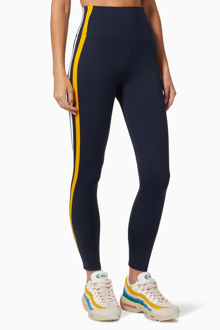 

Bianca High Waist Recycled Techflex Leggings, 7/8, Blue
