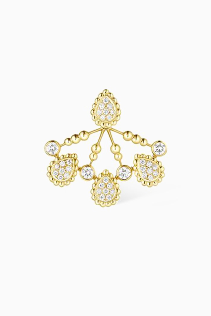 

Serpent Bohème Solarité Single Stud Earring in 18kt Yellow Gold