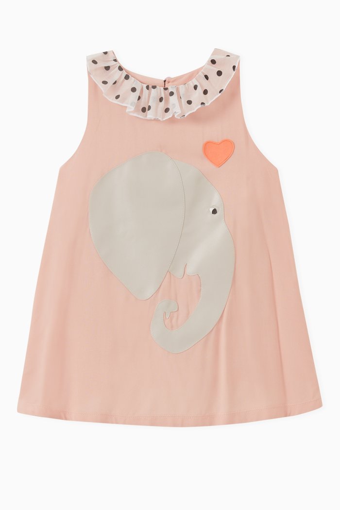 

Elfie Dress in Viscose, Pink