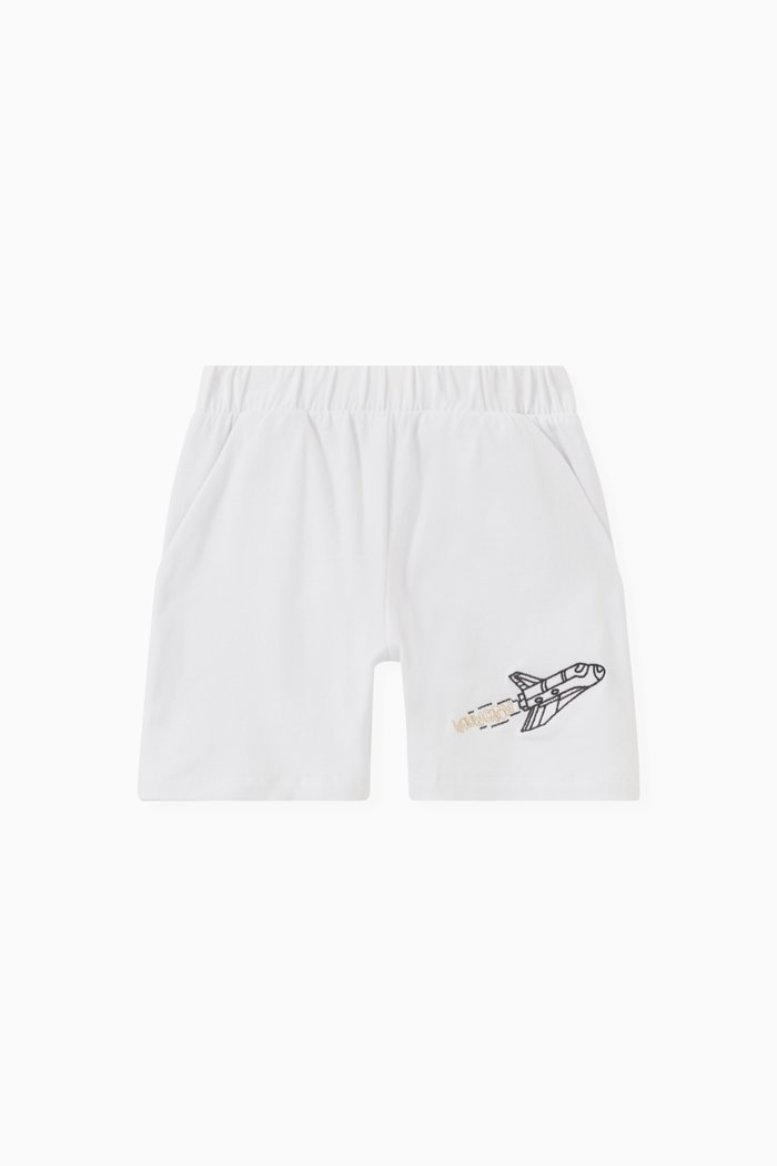 

Ace Shorts in Organic Cotton, White