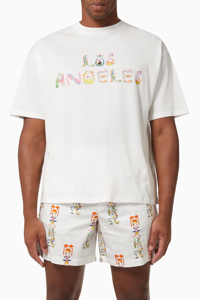 

Los Angeles T-shirt in Cotton, White