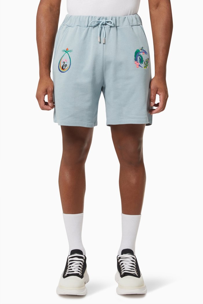 

Sweatshorts in Cotton, Blue